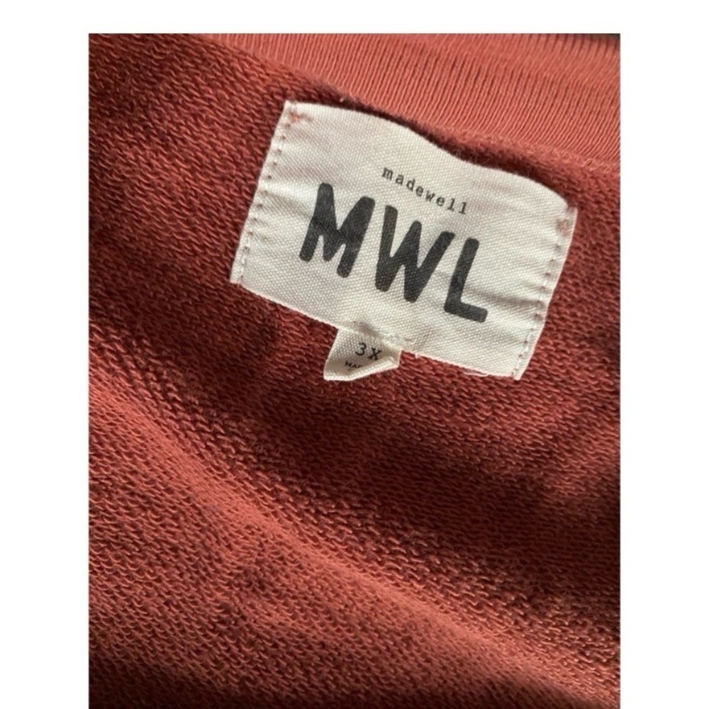 MADEWELL Burnt Orange Boho Crewneck Sweatshirt - Picture 10 of 11